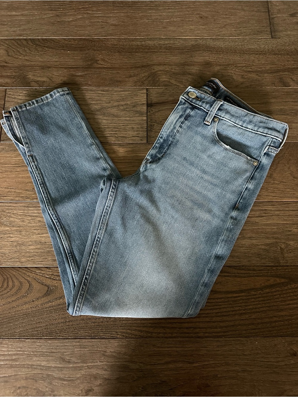Banana Republic Premium Denim Jeans with Slit Hem